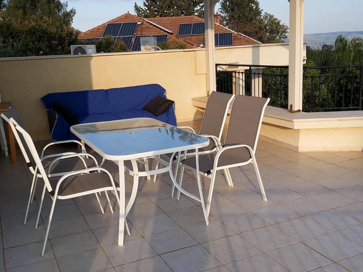למרפסת La Balcona Apartment Chorazim Ngoại thất bức ảnh